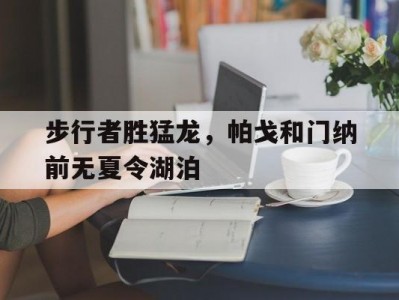 杏彩体育-步行者胜猛龙，帕戈和门纳前无夏令湖泊